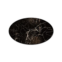 Spider Web Print Grunge Dark Texture Sticker 10 Pack (oval) by dflcprints