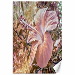 Fantasy Colors Hibiscus Flower Digital Photography Canvas 20  X 30  (unframed) by dflcprints