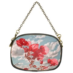 Flowers In The Sky Chain Purse (one Side) by dflcprints