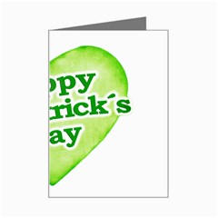 Happy St Patricks Day Design Mini Greeting Card by dflcprints