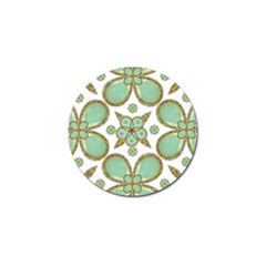 Luxury Decorative Pattern Collage Golf Ball Marker 4 Pack by dflcprints