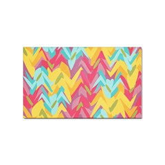 Paint Strokes Abstract Design Sticker Rectangular (100 Pack) by LalyLauraFLM