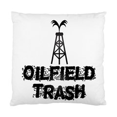 Oilfield Trash Cushion Case (single Sided)  by oilfield