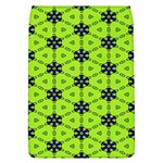 Blue flowers pattern Removable Flap Cover (Large)