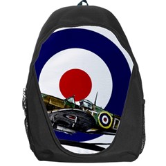 Spitfire And Roundel Backpack Bag by TheManCave