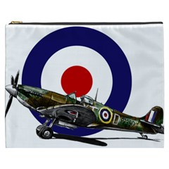 Spitfire And Roundel Cosmetic Bag (xxxl) by TheManCave