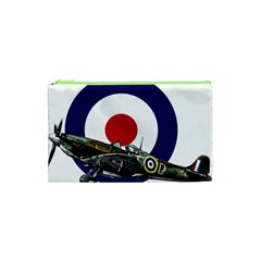 Spitfire And Roundel Cosmetic Bag (xs) by TheManCave