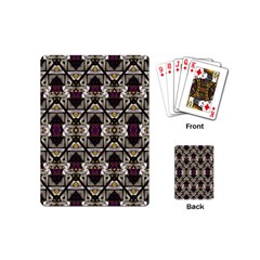 Abstract Geometric Modern Seamless Pattern Playing Cards (mini) by dflcprints
