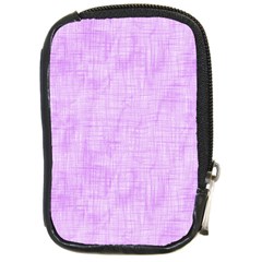 Hidden Pain In Purple Compact Camera Leather Case by FunWithFibro