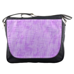 Hidden Pain In Purple Messenger Bag by FunWithFibro