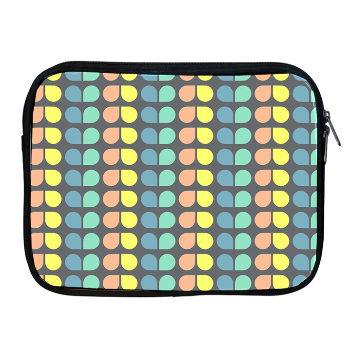 Colorful Leaf Pattern Apple iPad Zippered Sleeve