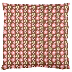Cute Floral Pattern Standard Flano Cushion Case (one Side) by GardenOfOphir