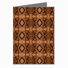 Faux Animal Print Pattern Greeting Card by GardenOfOphir