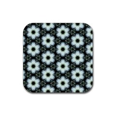 Faux Animal Print Pattern Drink Coaster (square) by GardenOfOphir