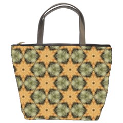 Faux Animal Print Pattern Bucket Handbag by GardenOfOphir