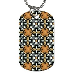 Faux Animal Print Pattern Dog Tag (one Sided) by GardenOfOphir