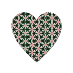 Cute Pretty Elegant Pattern Magnet (heart) by GardenOfOphir