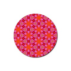 Cute Pretty Elegant Pattern Drink Coasters 4 Pack (round) by GardenOfOphir