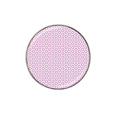 Cute Pretty Elegant Pattern Golf Ball Marker 4 Pack (for Hat Clip) by GardenOfOphir