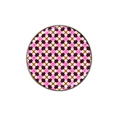 Cute Pretty Elegant Pattern Golf Ball Marker 4 Pack (for Hat Clip) by GardenOfOphir