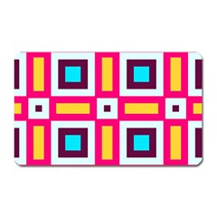 Cute Pretty Elegant Pattern Magnet (rectangular) by GardenOfOphir