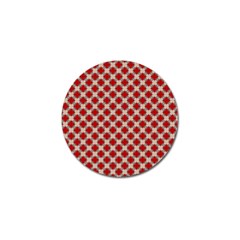 Cute Pretty Elegant Pattern Golf Ball Marker by GardenOfOphir