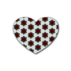 Cute Pretty Elegant Pattern Drink Coasters 4 Pack (heart)  by GardenOfOphir