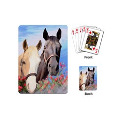Miwok Horses Playing Cards (mini) by JulianneOsoske