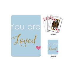 You Are Loved Playing Cards (mini) by Kathrinlegg
