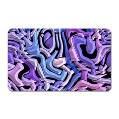 Metallic Weave Magnet (rectangular) by LalyLauraFLM