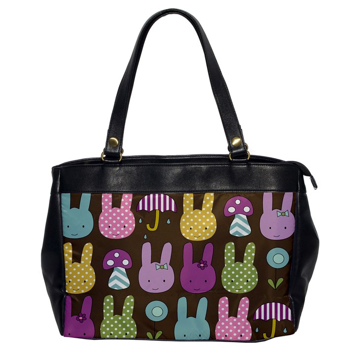 Bunny  Oversize Office Handbag (One Side)