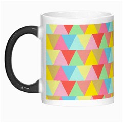 Triangle Pattern Morph Mug