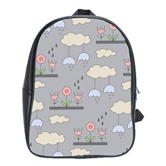 Garden In The Sky School Bag (large) by Kathrinlegg