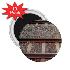 Railway Track Train 2 25  Button Magnet (10 Pack) by yoursparklingshop