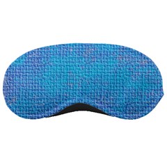 Textured Blue & Purple Abstract Sleeping Mask by StuffOrSomething