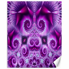 Purple Ecstasy Fractal Canvas 16  X 20  by KirstenStar