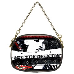 Punk Chick Chain Purse (two Sided)  by ArtistRoseanneJones