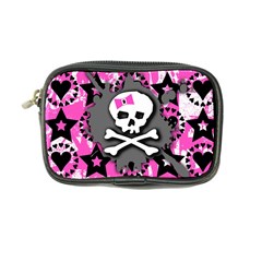 Pink Bow Skull Coin Purse