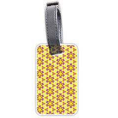 Cute Pretty Elegant Pattern Luggage Tags (one Side)  by GardenOfOphir