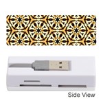 Faux Animal Print Pattern Memory Card Reader (Stick)  Front