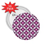 Cute Pretty Elegant Pattern 2.25  Buttons (10 pack) 