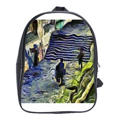 Banks Of The Seine Kpa School Bags (xl)  by karynpetersart