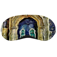 Luebeck Germany Arched Church Doorway Sleeping Masks by karynpetersart