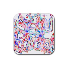 Soul Colour Light Rubber Coaster (square) 