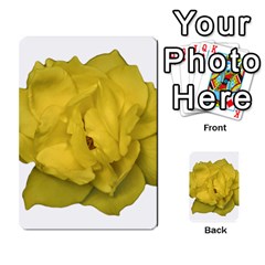 Isolated Yellow Rose Photo Multi-purpose Cards (rectangle) 