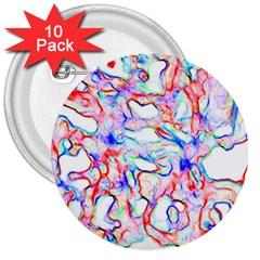 Soul Colour Light 3  Buttons (10 Pack)  by InsanityExpressedSuperStore