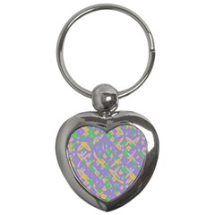 Mixed Shapes Key Chain (heart) by LalyLauraFLM