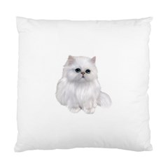 White Persian Cat Clipart Standard Cushion Cases (two Sides)  by AlteredStates
