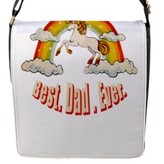 Best  Dad  Ever Flap Messenger Bag (s) by redcow