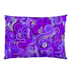 Lavender Swirls Pillow Cases by KirstenStar